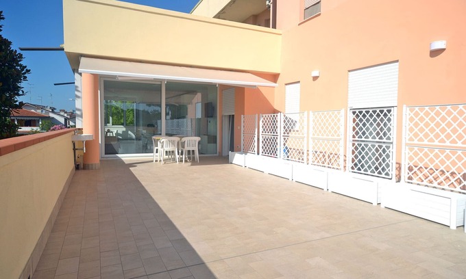 Lido delle Nazioni Apartment | Beautiful renovated apartment with 50m2 terrace
