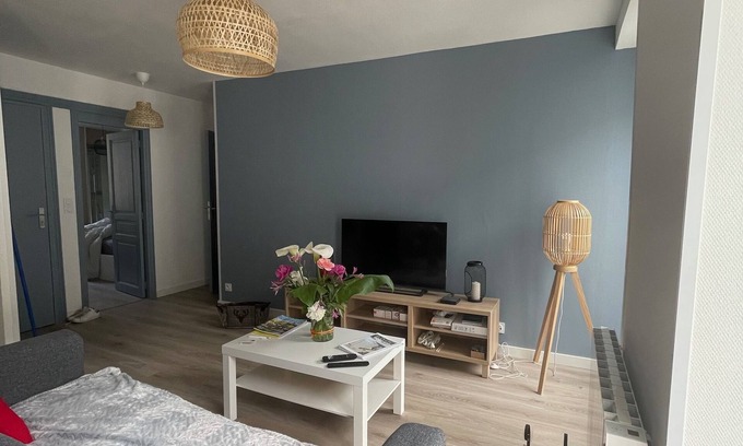 Bagneres-de-Luchon Apartment | Beautiful renovated apartment with courtyard