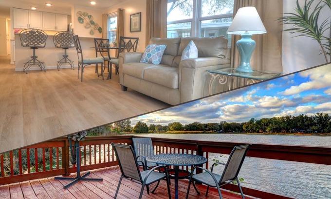 Lutz House | BEAUTIFUL remodeled house at lake with fishing pier in GREAT LOCATION, N. Tampa