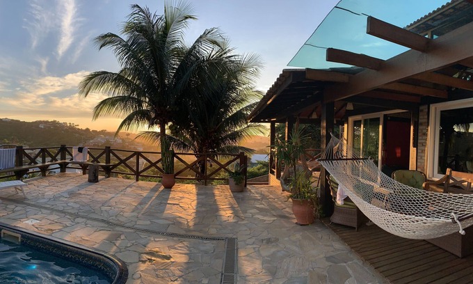 Brava House | Beautiful rustic style house with nice view