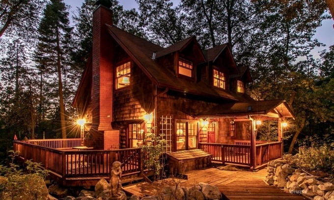 Fern Valley House | Beautiful Storybook Home with hot tub, in the forest. Close to hiking trails.