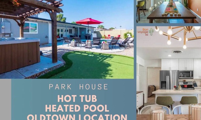 Peaceful Valley House | Beautiful Scottsdale Home w/Heated Pool+Hot Tub!