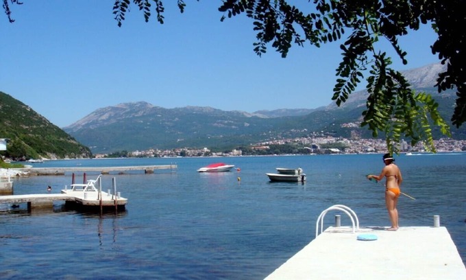 Njivice House | Beautiful shoreline holiday home with private mooring, Njivice, Montenegro