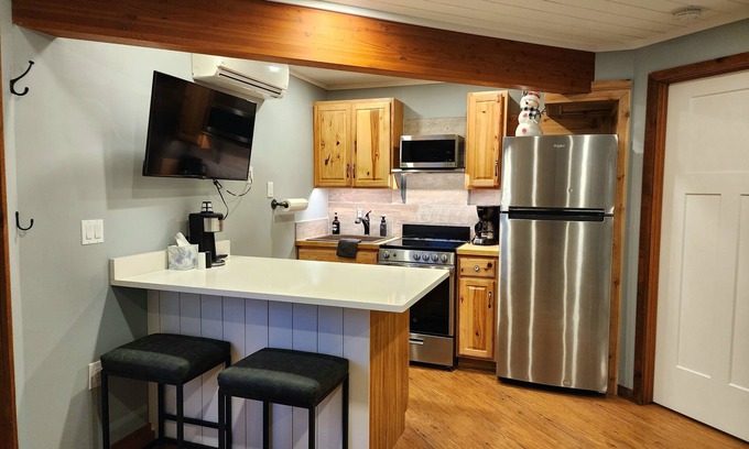 Bellaire Condo | Beautiful sleeps 4 Schuss Village Golf Course, pool, boat parking, Nearby Lakes
