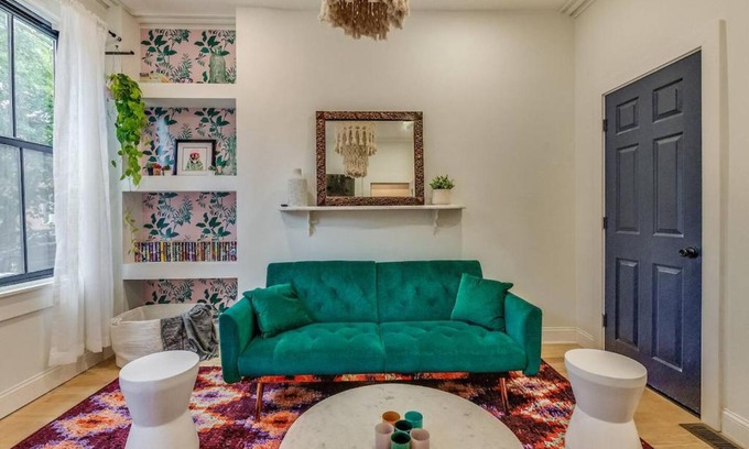 Graduate Hospital Apartment | Beautiful & Stylish 2 BDR Hosted By StayRafa (1F)