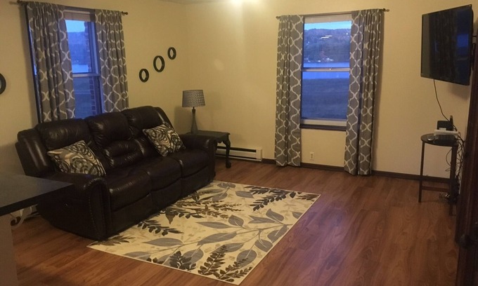 Houghton Apartment | Beautiful Sunrise Overlooking Portage Canal