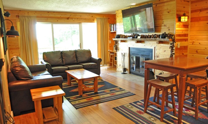 Bellaire Condo | Beautiful Sunsets at Shanty Creek: Michigan: 2 Bedroom, 2 Bath Ski & Golf Condo