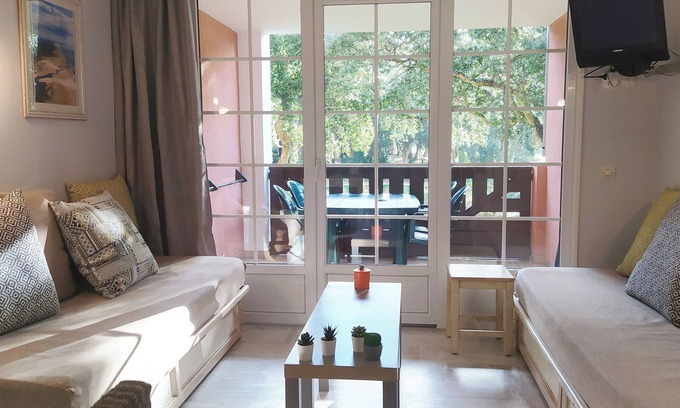 Moliets-et-Maa Apartment | Beautiful T2 30m2 with swimming pool on the golf course of Moliets