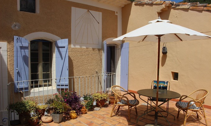 Vailhan House | Beautiful typical house with terrace, Vineyard, Lac Salagou, Languedoc, Méditérranée