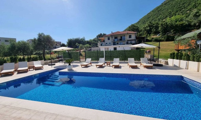 Denovici Apartment | Beautiful view studio with pool