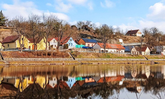 Tyn nad Vltavou House | Beautiful villa for 2 guests with WIFI, terrace and pets allowed