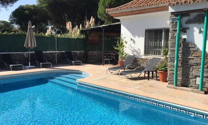 El Portil Villa | Beautiful villa in El Portil, Costa de la Luz, with pool, 900 m to the beach