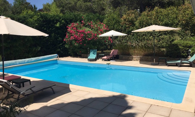 Grabels Villa | Beautiful Villa in Private Grounds, heated Pool, idyllic for memorable holidays