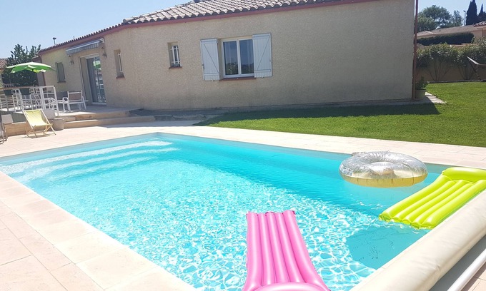 Carcassonne House | beautiful villa with pool in Carcassonne