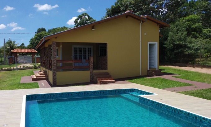 Sao Pedro Cottage | Beautiful villa with pool in São Pedro-SP