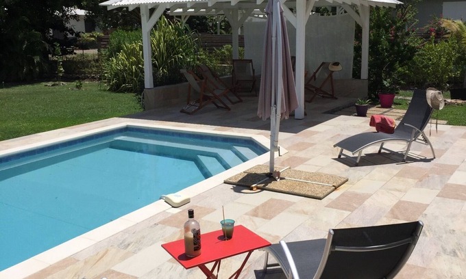 Le Diamant Villa | Beautiful villa with pool, private sea access and large garden - Villa Vetiver