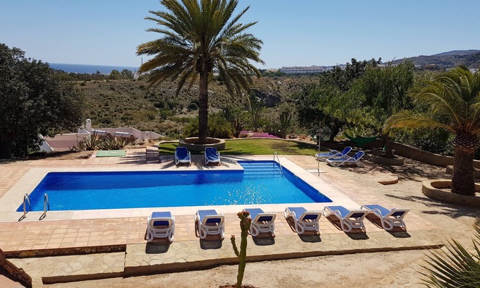 La Parata Villa | Beautiful villa with private pool and gardens and spectacular sea views