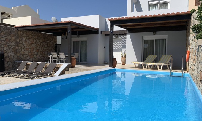 Rhodes Villa | Beautiful villa with private pool & garden and stunning views of Navarone Bay.