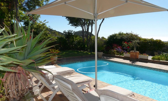 Redhill Villa | Beautiful villa with amazing sea view and heated private salt water pool.