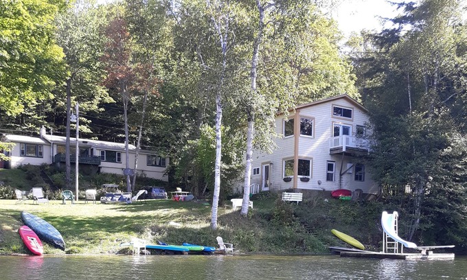 Stowe Area Apartment | Beautiful water front escape. Everything summer, winter and hunters.