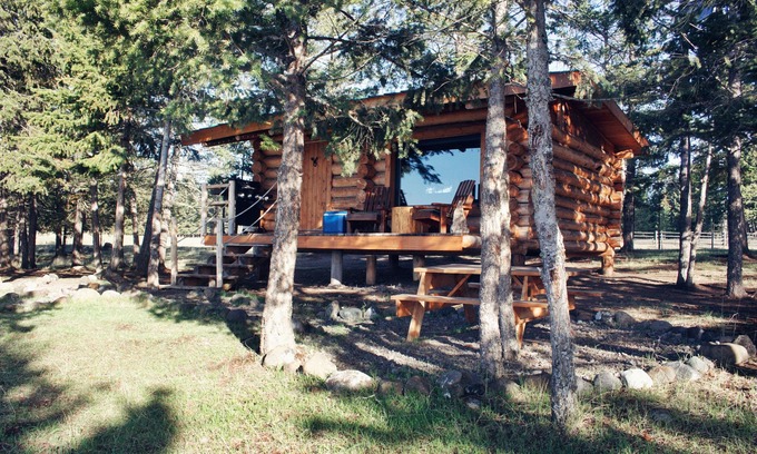 Cariboo Chilcotin Coast Cabin | Beautiful, waterfront Log Cabin on very private, ranch. Relax Off-grid!