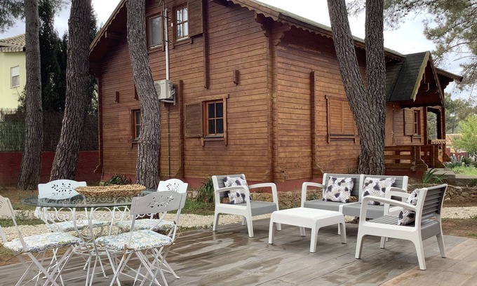 Puebla Tornesa House | Beautiful wooden villa in a charming place surrounded by nature.