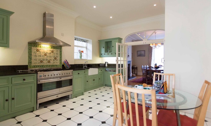 Mylor Churchtown House | Beautifully decorated, spacious home. Harbour views & short walk to town & beach