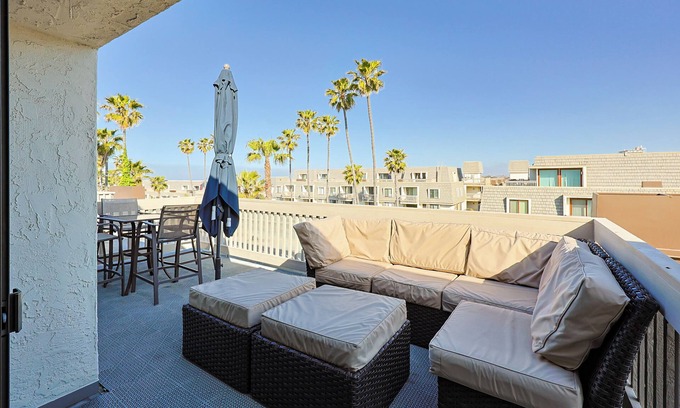 Townsite Condo | Beautifully Remodeled Ocean View Penthouse at North Coast Village!
