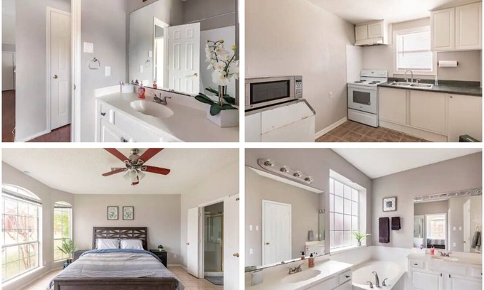 Plano House | Beautifully renovated 4 bedroom home w/fireplace