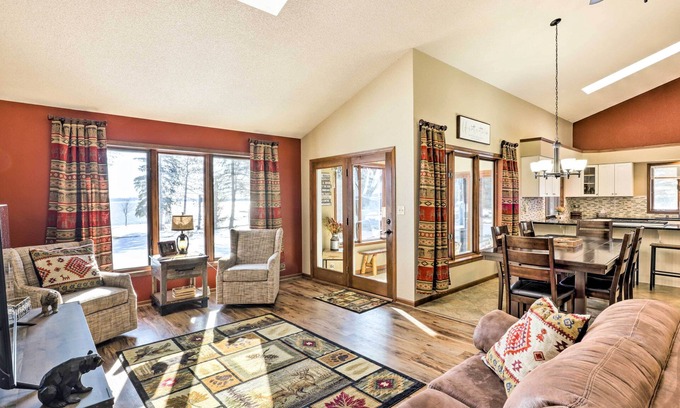 Beaver Dam House | Beaver Dam Lake Retreat w/Fire Pit & Dock!