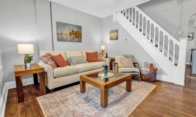 North Wales House | Beaver Street Retreat: Charming 2-bedroom townhome