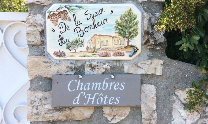 La Bouilladisse House | bed and breakfast villa de la sueur au bonheur