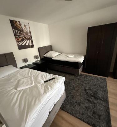 Biebertal House | bee Apartment 10 Betten für Gruppen & Monteure PS5
