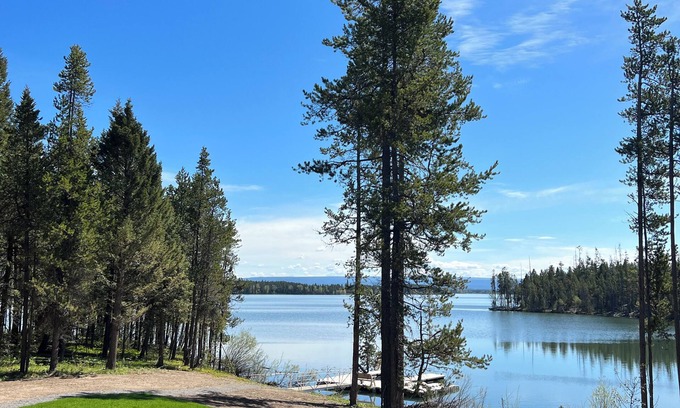 Island Park Cabin | Behind The Pines cabin on the lake!