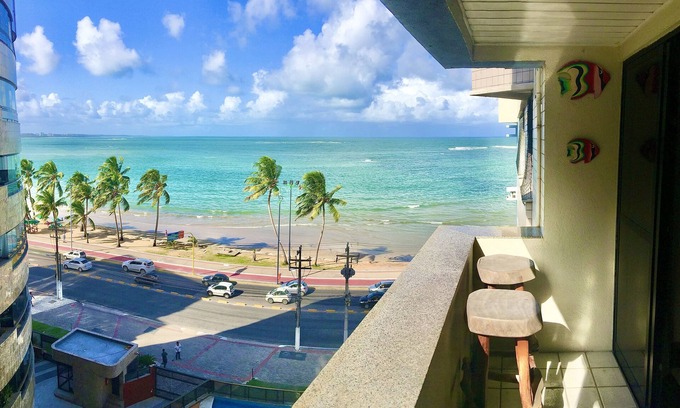 Jatiuca Apartment | Beira Mar 2 Bedrooms with Air and Full Kitchen