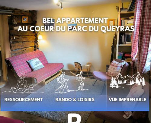 Molines-en-Queyras Apartment | Bel appartement confortable et lumineux Molines en Queyras - Saint Véran