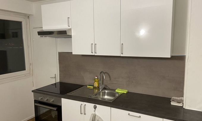 Ris Orangis Apartment | Bel Appartement Spacieux, Lumineux Avec Parking