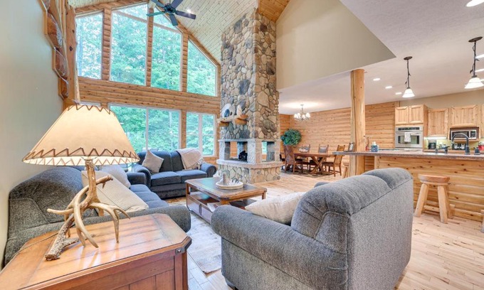 Bellaire House | Bellaire Cabin at Shanty Creek Near Schuss Mtn!