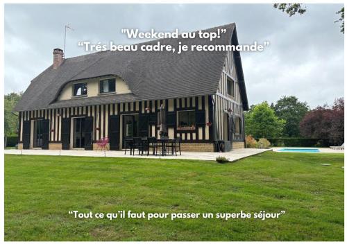 Pullay House | Belle longère normande avec piscine chauffée