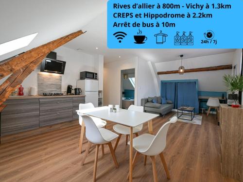 Bellerive-sur-Allier Apartment | Bellerivois - 5 min des rives