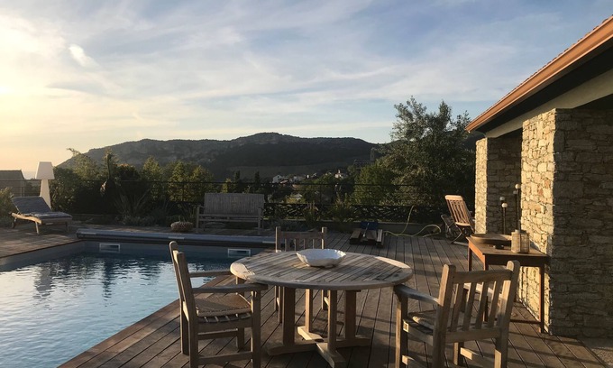 Patrimonio Villa | Bellu Querciu - Magnifique maison 12p - Piscine