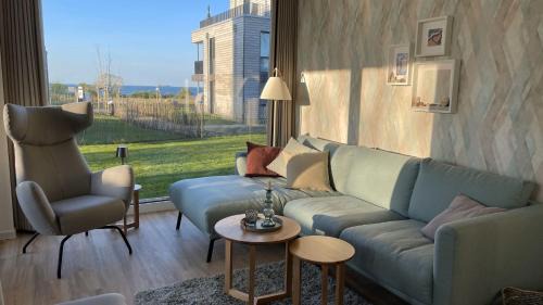 Marienleuchte Apartment | BeltBlick 25 - Marienlücht - Exklusive Ferienwohnung mit Garten und Meerblick