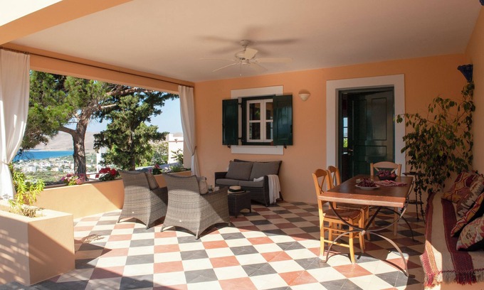 Grambia Villa | Belvedere Family Villa,2 bedrooms, Karystos Bay View