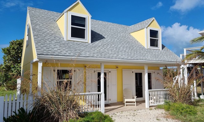 Treasure Cay Cottage | Bengal House, 2 bedroom 2 bath cottage steps from the Atlantic Ocean