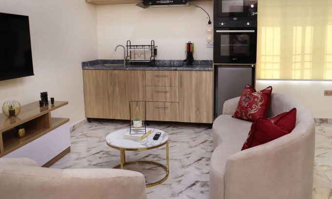 Ikeja Apartment | Benitonite-Charming 1-bedroom apartment in welcoming Lagos with AC