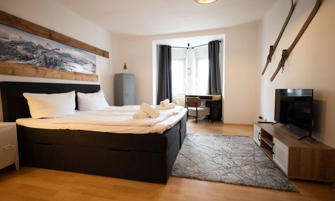 Kempten Apartment | Bergsteiger Schlafplätze Wlan und Parkplatz