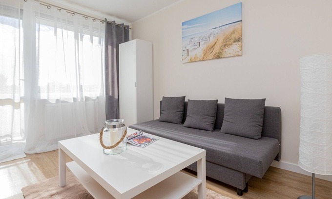Karlikowo Apartment | Berka Joselewicza 14/15 Sopot | 1 bedroom & balcony