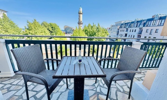 Warnemuende Apartment | Berringer/perch, on the beach