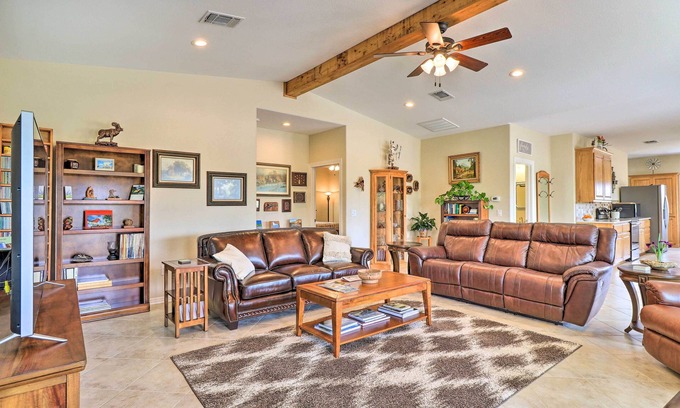 Oatmeal House | Bertram Ranch Property w/Patio & Gas Grill!