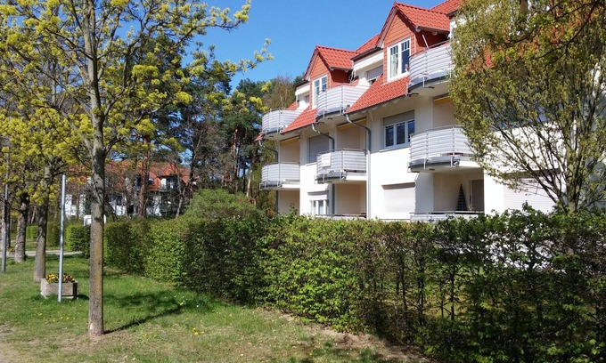 Bad Saarow Apartment | Best location directly at the Saarow Therme! 100 m. to the Scharmützelsee!